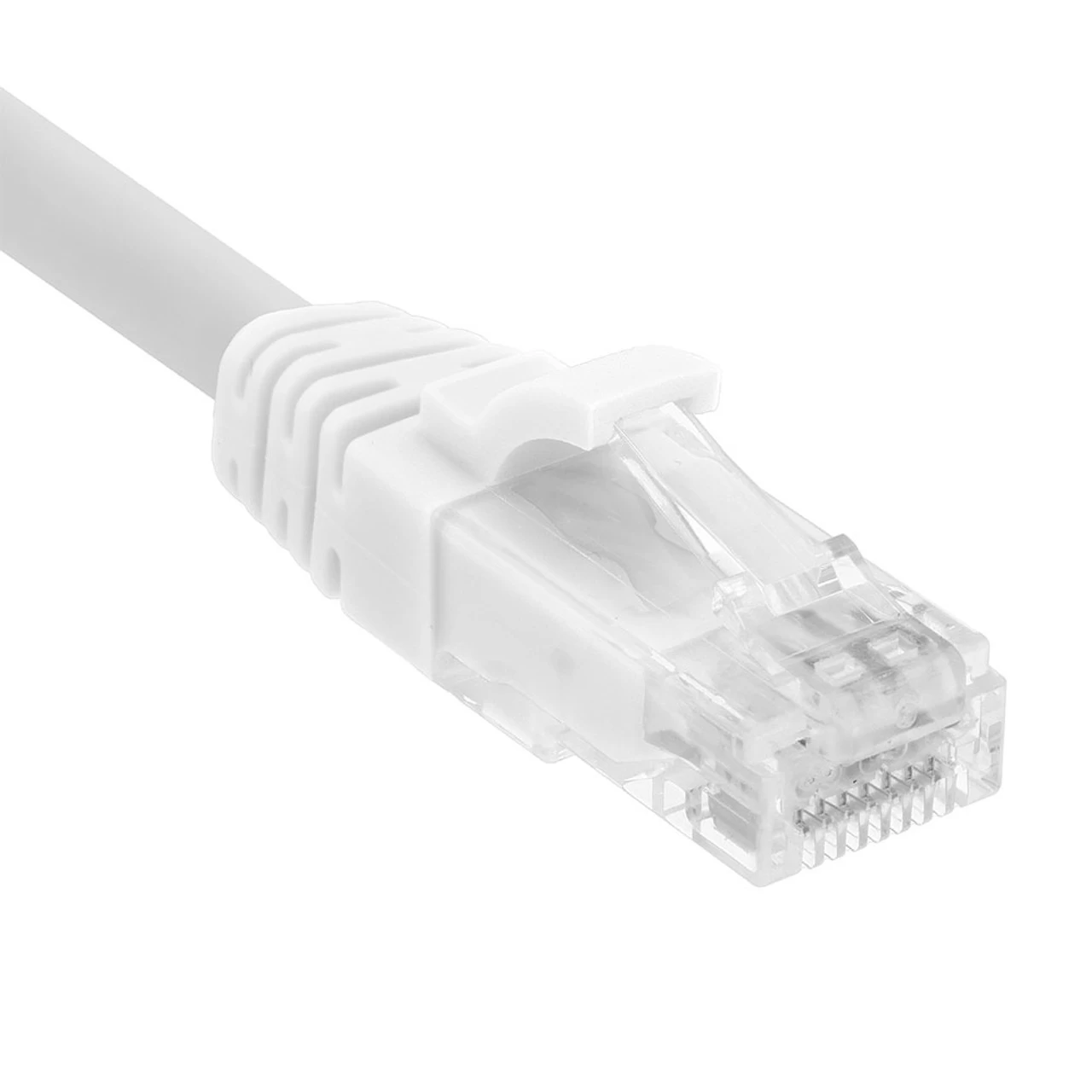 Ethernet Patch Cable CAT6, UTP, 24AWG, 1 Ft, 10 Pack, White 6 Ethernet Patch Cable CAT6, UTP, 24AWG, 1 Ft, 10 Pack, White - Image 4