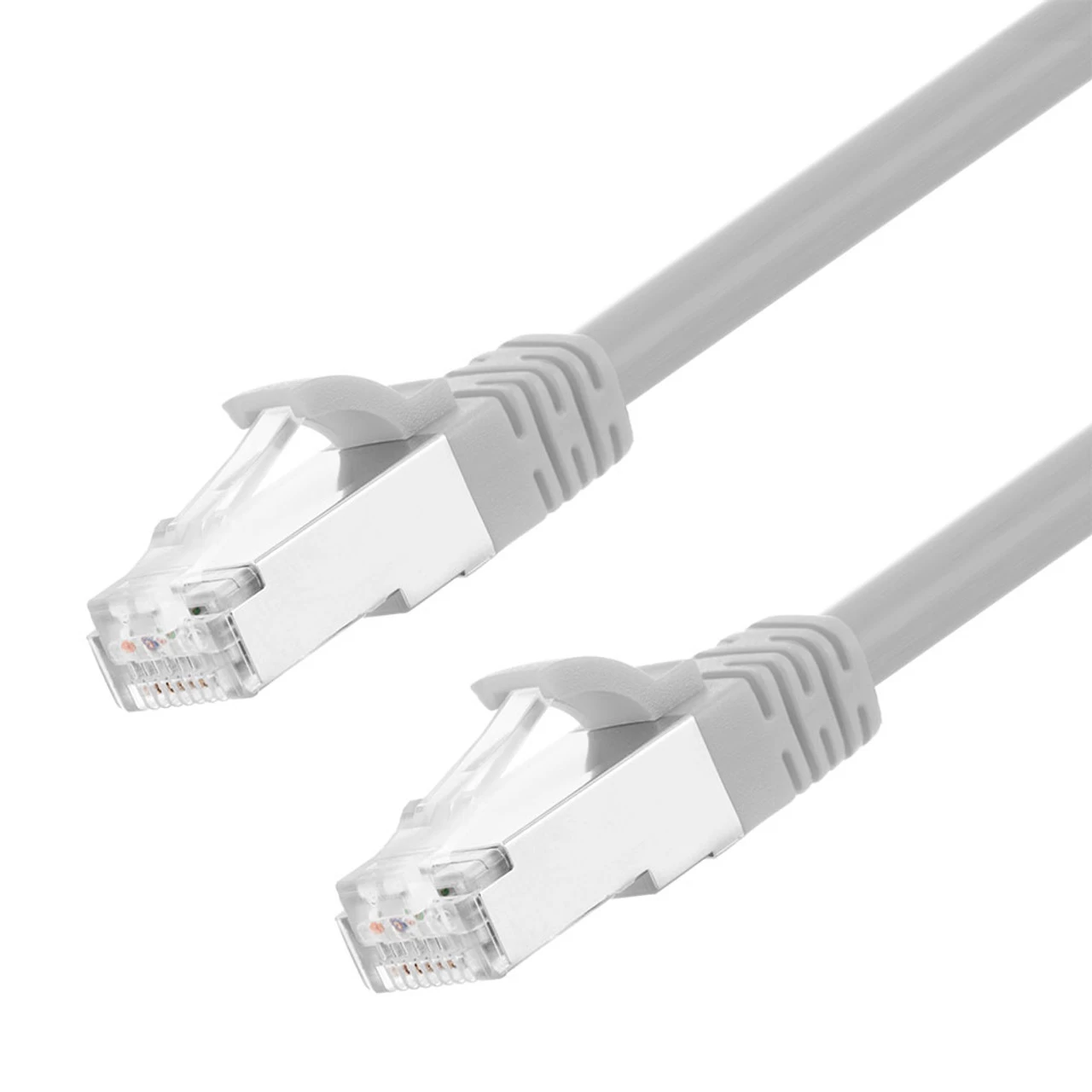 Ethernet Patch Cable CAT6A, S/FTP, 26AWG, 1 Ft, 5 Pack, Gray 3 Ethernet Patch Cable CAT6A, S/FTP, 26AWG, 1 Ft, 5 Pack, Gray