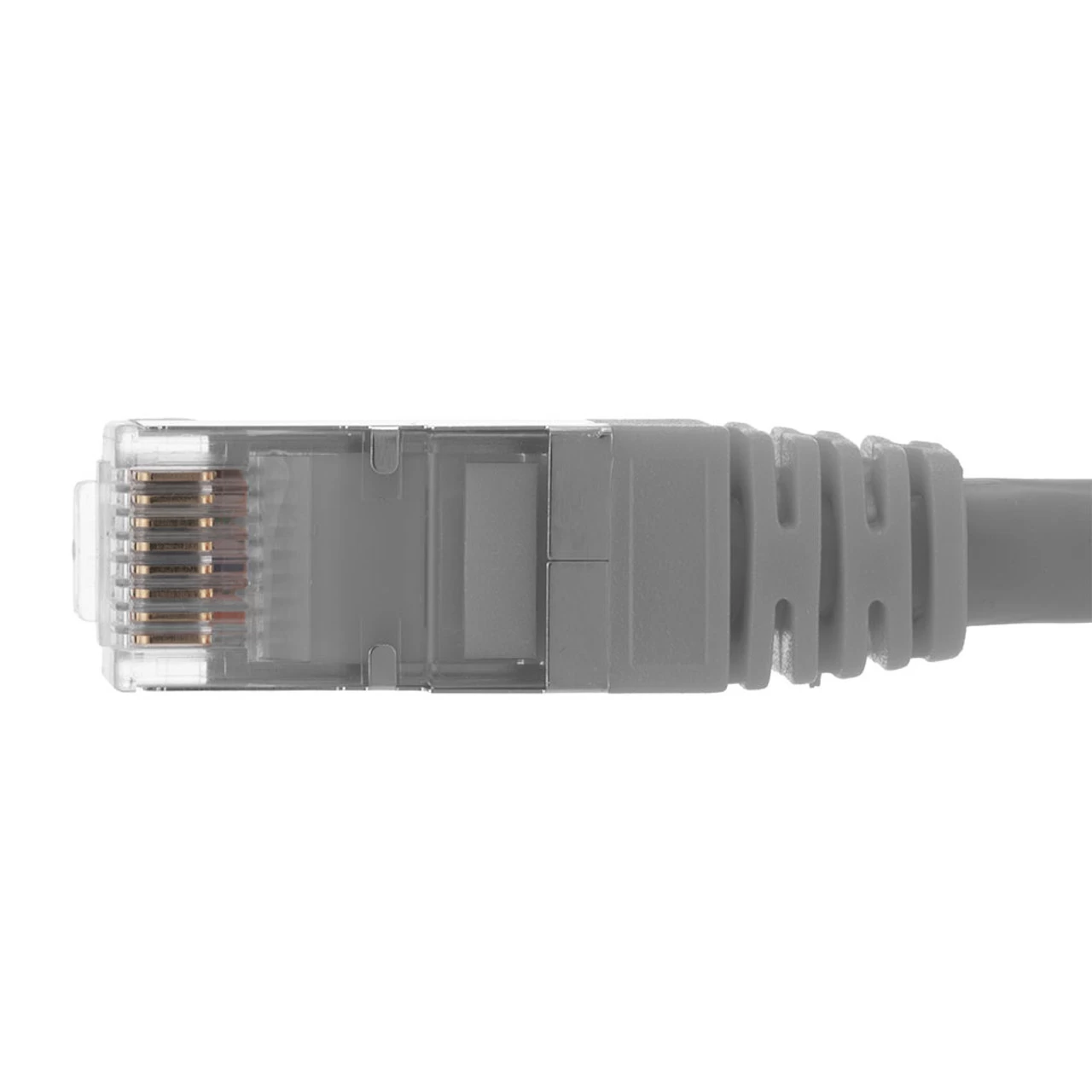 Ethernet Patch Cable CAT6A, S/FTP, 26AWG, 10 Ft, 5 Pack, Gray 5 Ethernet Patch Cable CAT6A, S/FTP, 26AWG, 10 Ft, 5 Pack, Gray - Image 3