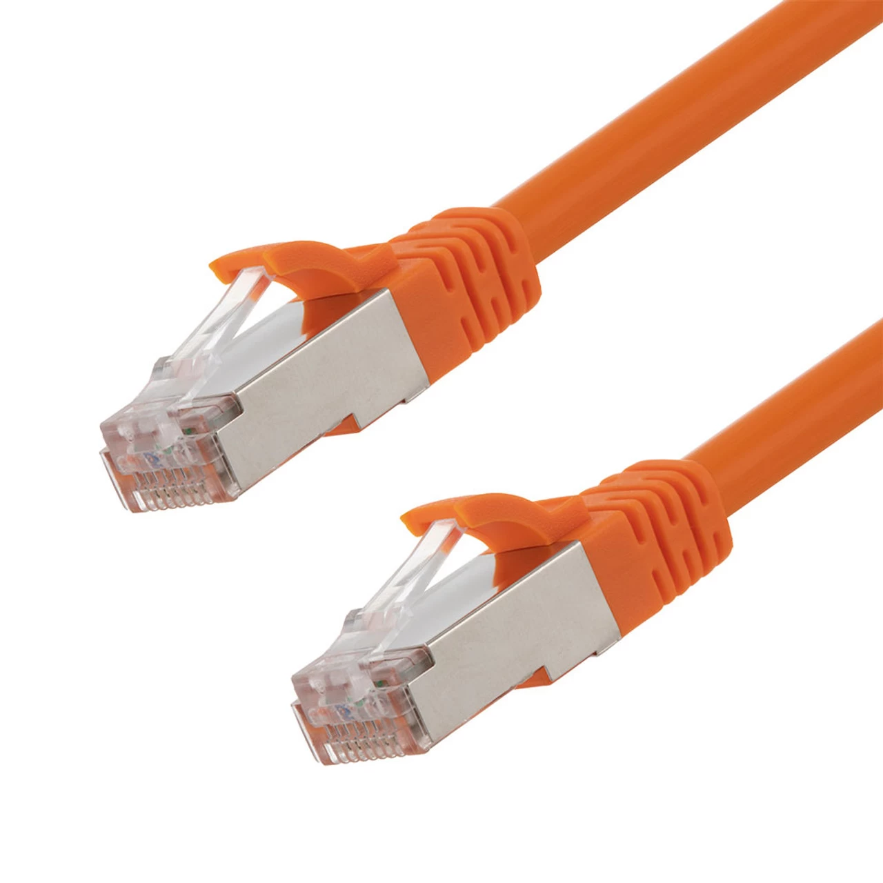 Ethernet Patch Cable CAT6A, S/FTP, 26AWG, 10 Ft, 5 Pack, Orange 3 Ethernet Patch Cable CAT6A, S/FTP, 26AWG, 10 Ft, 5 Pack, Orange