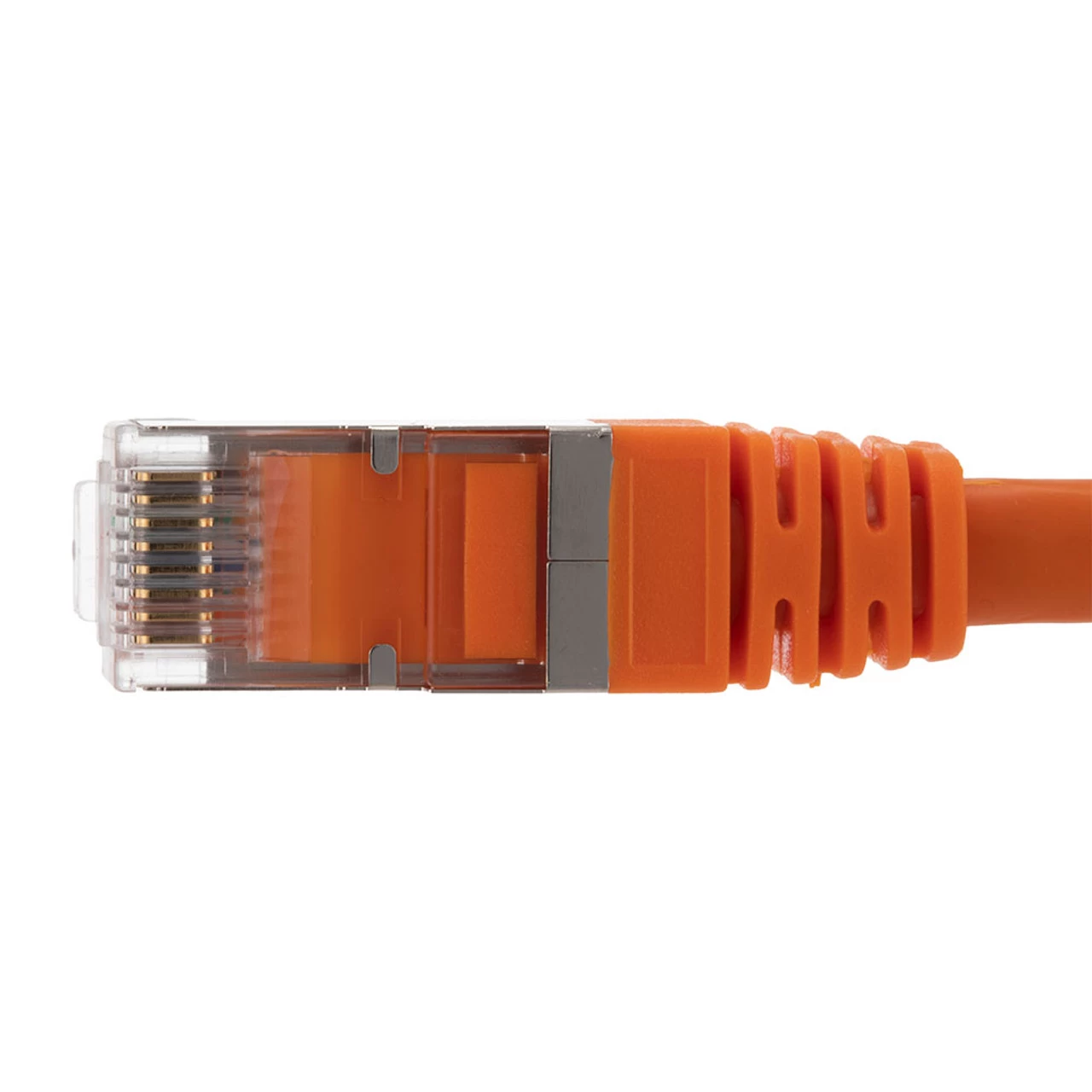 Ethernet Patch Cable CAT6A, S/FTP, 26AWG, 10 Ft, 5 Pack, Orange 5 Ethernet Patch Cable CAT6A, S/FTP, 26AWG, 10 Ft, 5 Pack, Orange - Image 3