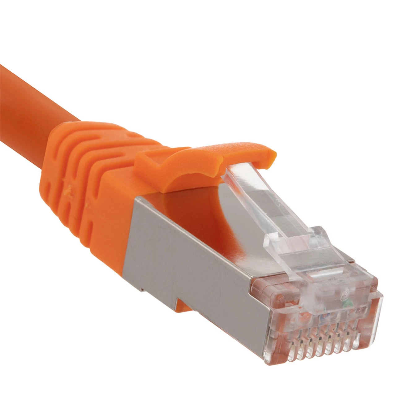 Ethernet Patch Cable CAT6A, S/FTP, 26AWG, 10 Ft, 5 Pack, Orange 6 Ethernet Patch Cable CAT6A, S/FTP, 26AWG, 10 Ft, 5 Pack, Orange - Image 4