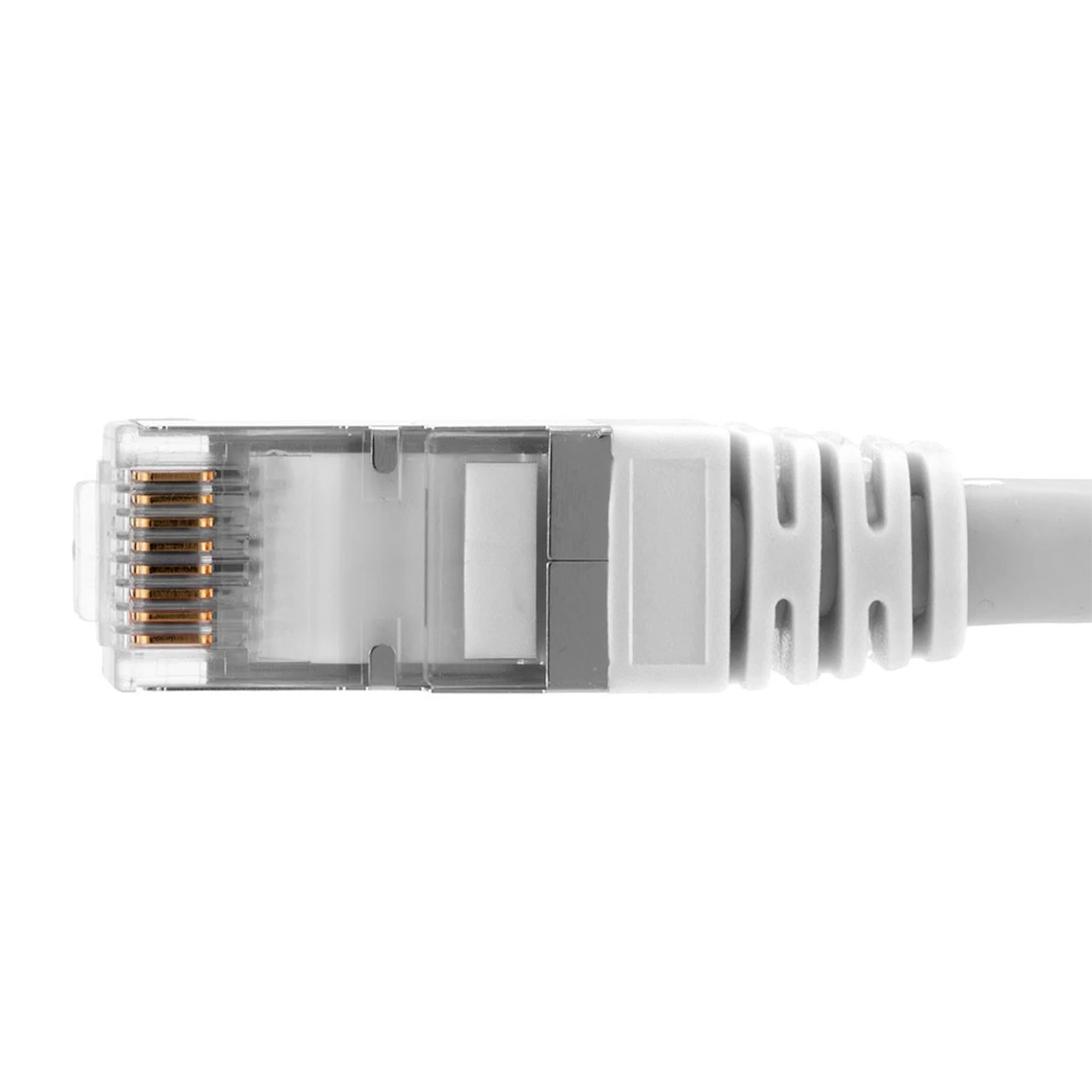 Ethernet Patch Cable CAT6A, S/FTP, 26AWG, 10 Ft, 5 Pack, White 5 Ethernet Patch Cable CAT6A, S/FTP, 26AWG, 10 Ft, 5 Pack, White - Image 3