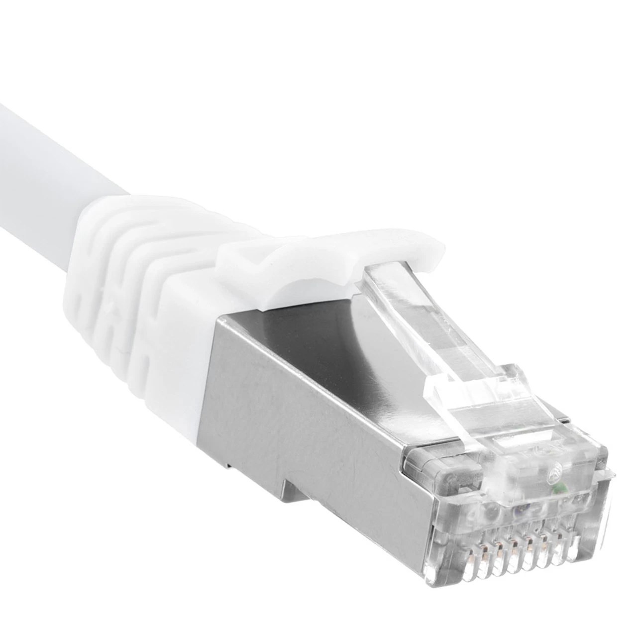 Ethernet Patch Cable CAT6A, S/FTP, 26AWG, 10 Ft, 5 Pack, White 6 Ethernet Patch Cable CAT6A, S/FTP, 26AWG, 10 Ft, 5 Pack, White - Image 4