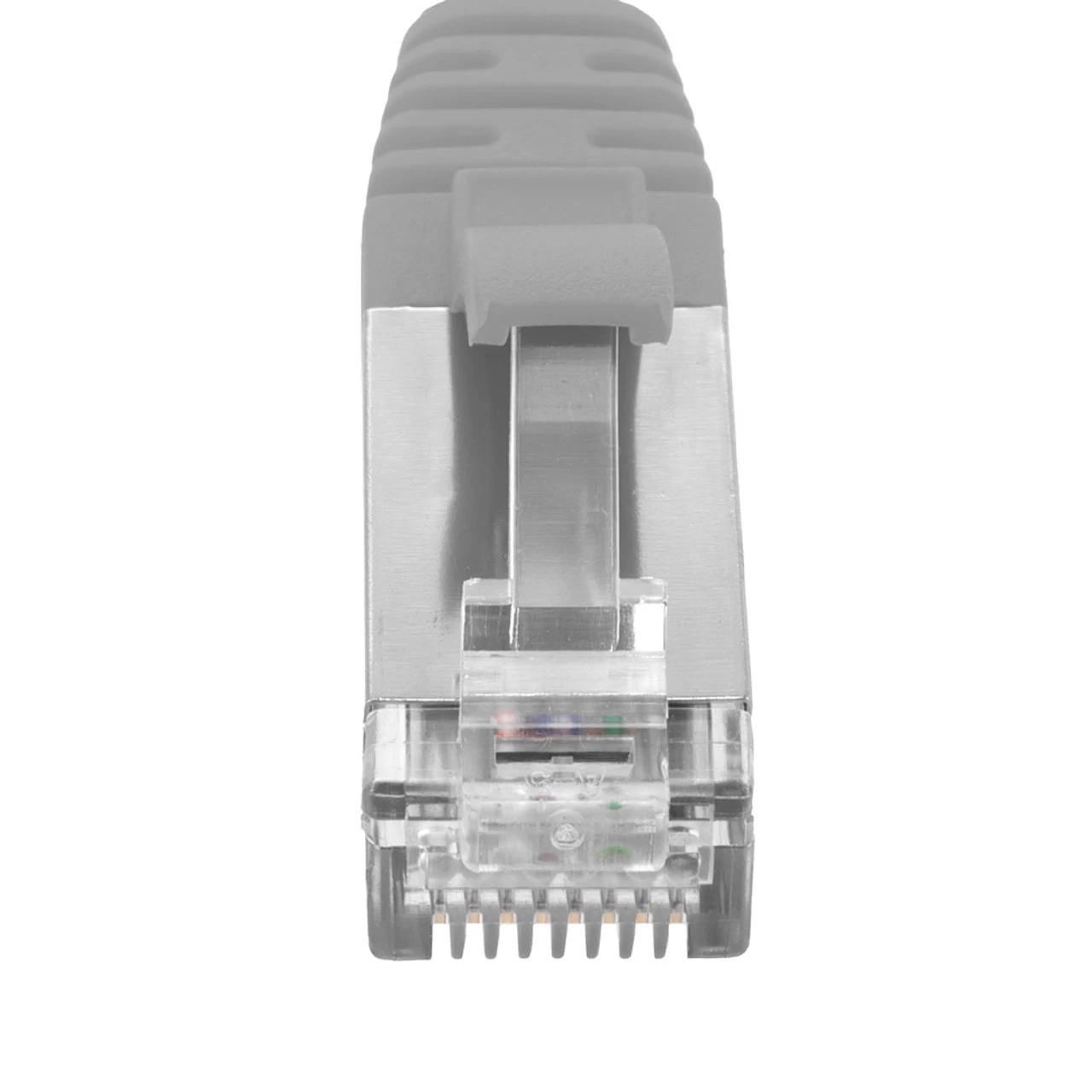 Ethernet Patch Cable CAT6A, S/FTP, 26AWG, 3 Ft, 5 Pack, Gray 7 Ethernet Patch Cable CAT6A, S/FTP, 26AWG, 3 Ft, 5 Pack, Gray - Image 5