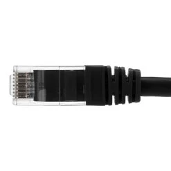 Ethernet Patch Cable CAT6A, UTP, 24AWG, 0.5 Ft, 10 Pack, Black -Server Cabinet Accessories 00406720 3 46464.1649947553