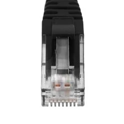 Ethernet Patch Cable CAT6A, UTP, 24AWG, 0.5 Ft, 10 Pack, Black -Server Cabinet Accessories 00406720 5 09490.1649947553