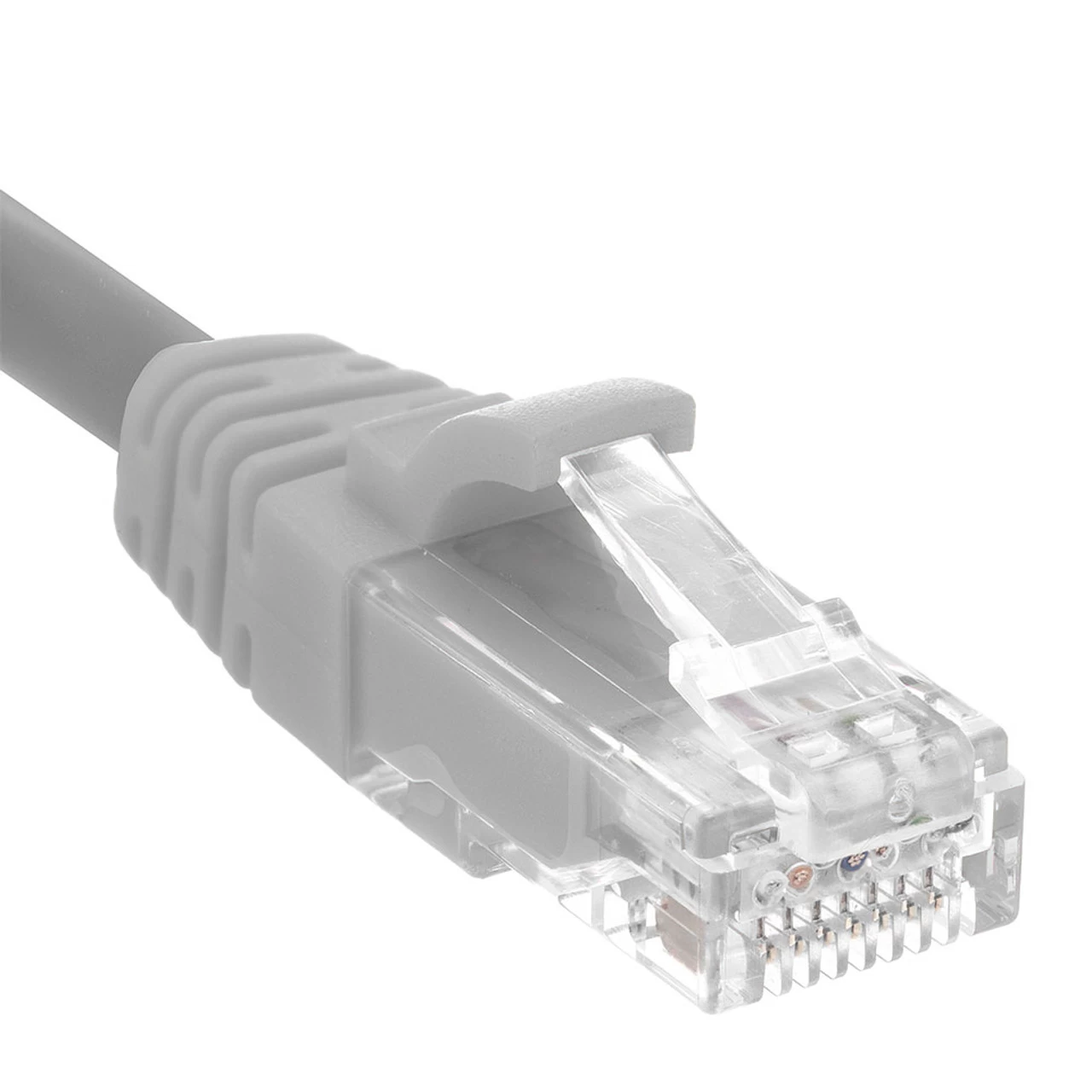 Ethernet Patch Cable CAT6A, UTP, 24AWG, 0.5 Ft, 10 Pack, Gray 6 Ethernet Patch Cable CAT6A, UTP, 24AWG, 0.5 Ft, 10 Pack, Gray - Image 4