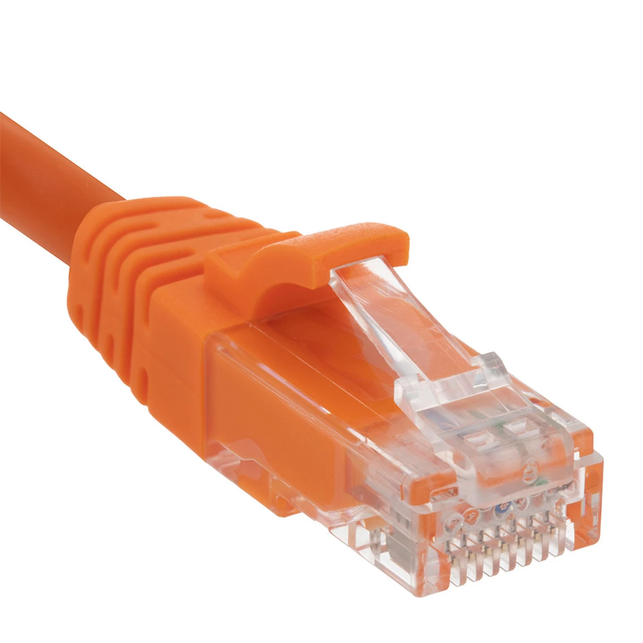 Ethernet Patch Cable CAT6A, UTP, 24AWG, 1 Ft, 10 Pack, Orange 6 Ethernet Patch Cable CAT6A, UTP, 24AWG, 1 Ft, 10 Pack, Orange - Image 4