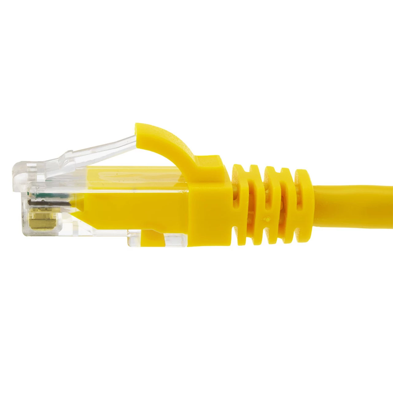 Ethernet Patch Cable CAT6A, UTP, 24AWG, 5 Ft, 10 Pack, Yellow 4 Ethernet Patch Cable CAT6A, UTP, 24AWG, 5 Ft, 10 Pack, Yellow - Image 2