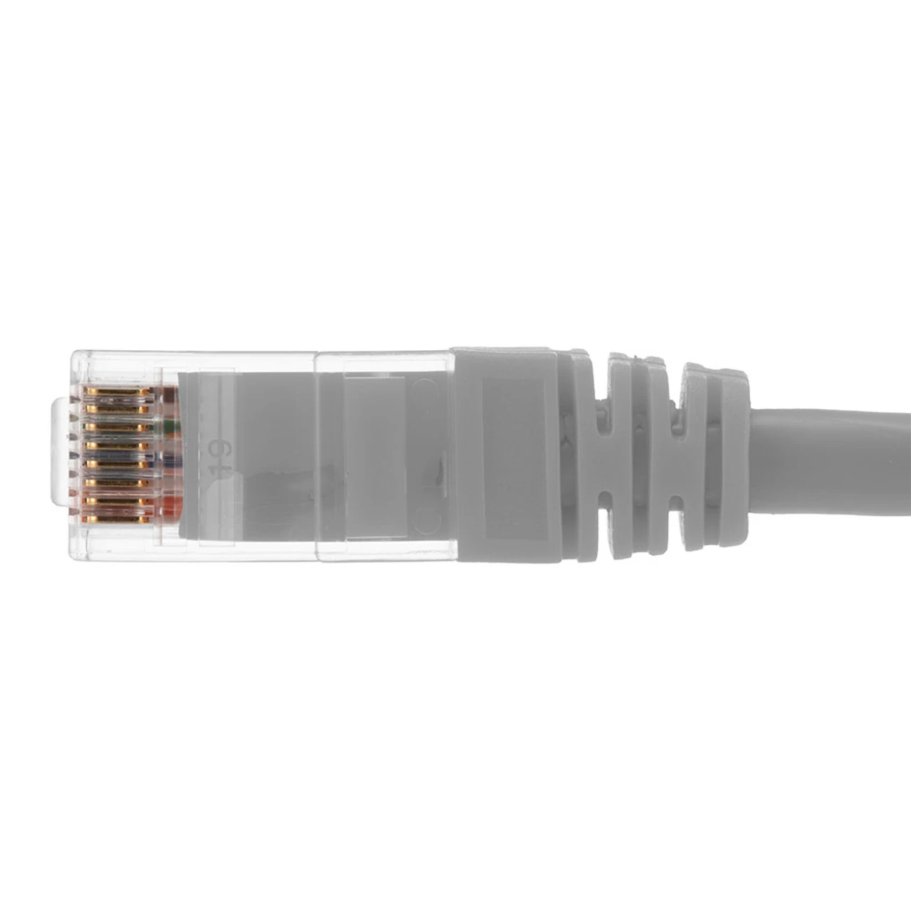 Ethernet Patch Cable CAT6A, UTP, 24AWG, 7 Ft, 10 Pack, Gray 5 Ethernet Patch Cable CAT6A, UTP, 24AWG, 7 Ft, 10 Pack, Gray - Image 3