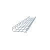 NavePoint Electro Zinc Plated Wire Mesh Cable Tray, 7.88"W X 1.97"D X 59.06"L , 2 Pack -Server Cabinet Accessories 00406765 1 99656.1650996115