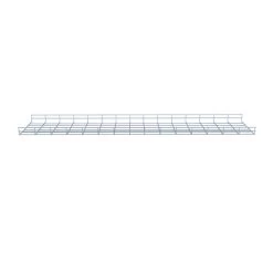 NavePoint Electro Zinc Plated Wire Mesh Cable Tray, 11.82"W X 1.97"D X 59.06"L , 2 Pack 9 NavePoint Electro Zinc Plated Wire Mesh Cable Tray, 11.82"W X 1.97"D X 59.06"L , 2 Pack -Server Cabinet Accessories 00406766 3 84623.1650996100