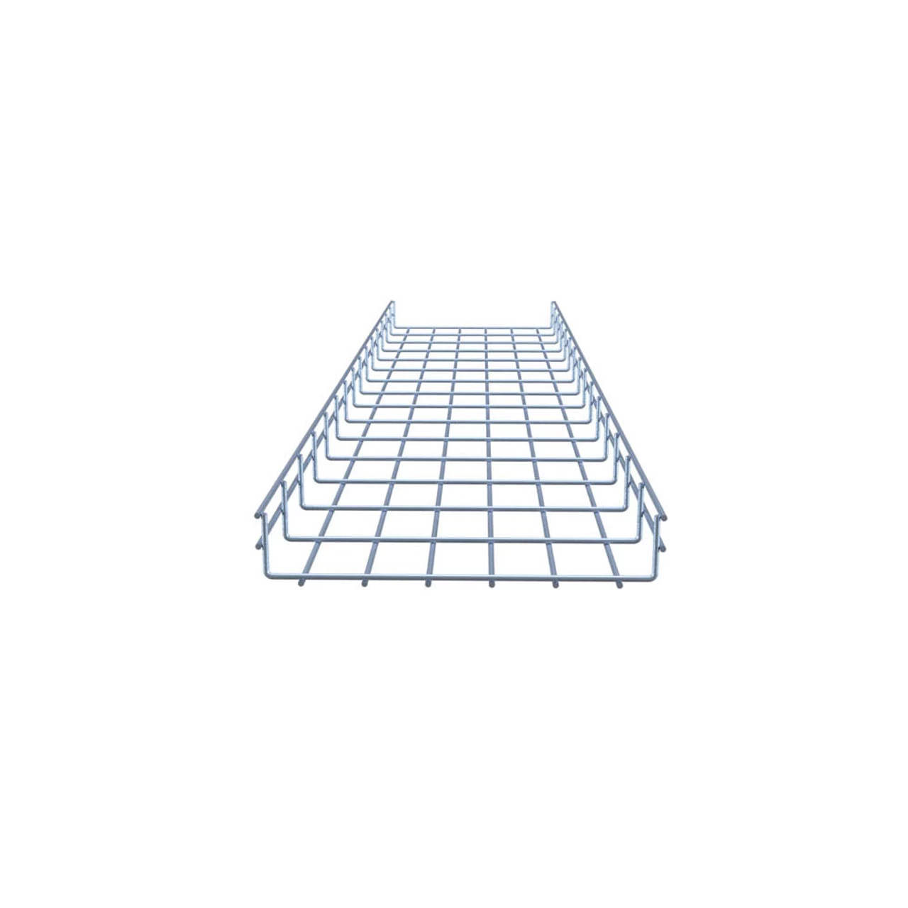 NavePoint Electro Zinc Plated Wire Mesh Cable Tray, 11.82"W X 1.97"D X 59.06"L , 2 Pack 6 NavePoint Electro Zinc Plated Wire Mesh Cable Tray, 11.82"W X 1.97"D X 59.06"L , 2 Pack - Image 4