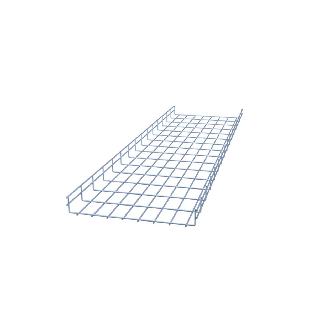 NavePoint Electro Zinc Plated Wire Mesh Cable Tray, 15.75"W X 1.97"D X 59.06"L , 2 Pack 3 NavePoint Electro Zinc Plated Wire Mesh Cable Tray, 15.75"W X 1.97"D X 59.06"L , 2 Pack