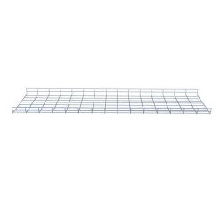 NavePoint Electro Zinc Plated Wire Mesh Cable Tray, 15.75"W X 1.97"D X 59.06"L , 2 Pack 9 NavePoint Electro Zinc Plated Wire Mesh Cable Tray, 15.75"W X 1.97"D X 59.06"L , 2 Pack -Server Cabinet Accessories 00406767 3 83598.1650996141