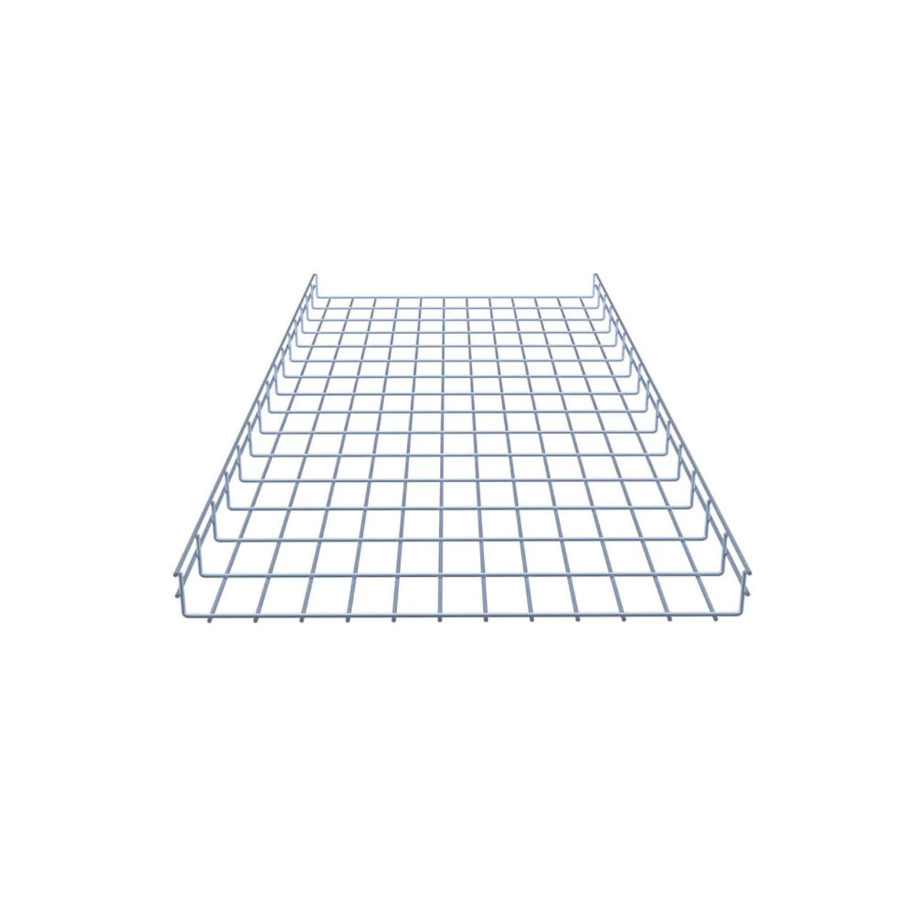 NavePoint Electro Zinc Plated Wire Mesh Cable Tray, 23.63"W X 1.97"D X 59.06"L , 2 Pack 6 NavePoint Electro Zinc Plated Wire Mesh Cable Tray, 23.63"W X 1.97"D X 59.06"L , 2 Pack - Image 4