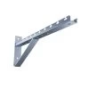 Electro Zinc Plated Wire Mesh Cable Tray Bracket, Triangle, Wall Mount, 500mm , 2 Pack 1 Electro Zinc Plated Wire Mesh Cable Tray Bracket, Triangle, Wall Mount, 500mm , 2 Pack -Server Cabinet Accessories 00406783 1 41894.1650996121