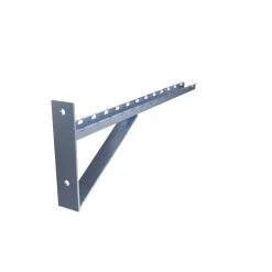 Electro Zinc Plated Wire Mesh Cable Tray Bracket, Triangle, Wall Mount, 600mm , 2 Pack -Server Cabinet Accessories 00406784 5 39872.1650996098