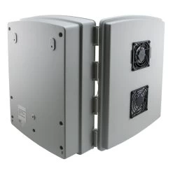 14x10x04 ABS Plastic Indoor IP54 NEMA 12 Enclosure, Hook & Loop Mounting, Fan & 120 VAC Outlets, Gray 8 14x10x04 ABS Plastic Indoor IP54 NEMA 12 Enclosure, Hook & Loop Mounting, Fan & 120 VAC Outlets, Gray -Server Cabinet Accessories 00406786 3 99859.1671217081