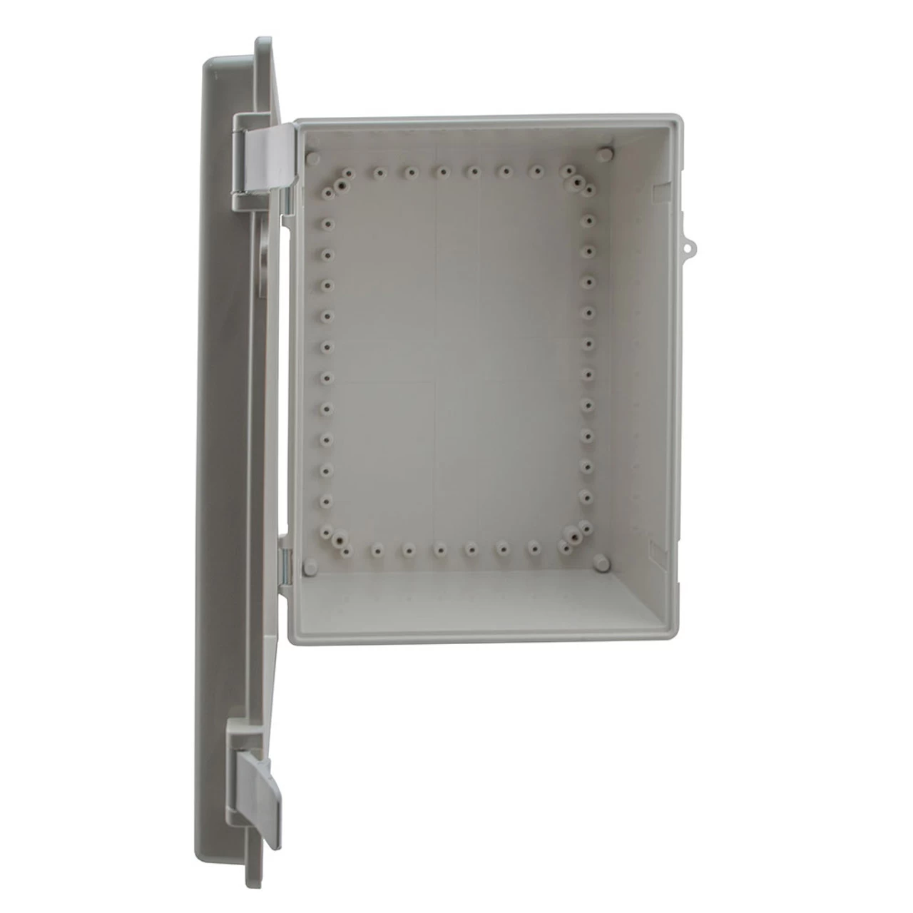 14x10x06 ABS Plastic Weatherproof Indoor/Outdoor IP66 NEMA 4 Enclosure, Gray (Enclosure Only) 4 14x10x06 ABS Plastic Weatherproof Indoor/Outdoor IP66 NEMA 4 Enclosure, Gray (Enclosure Only) - Image 2