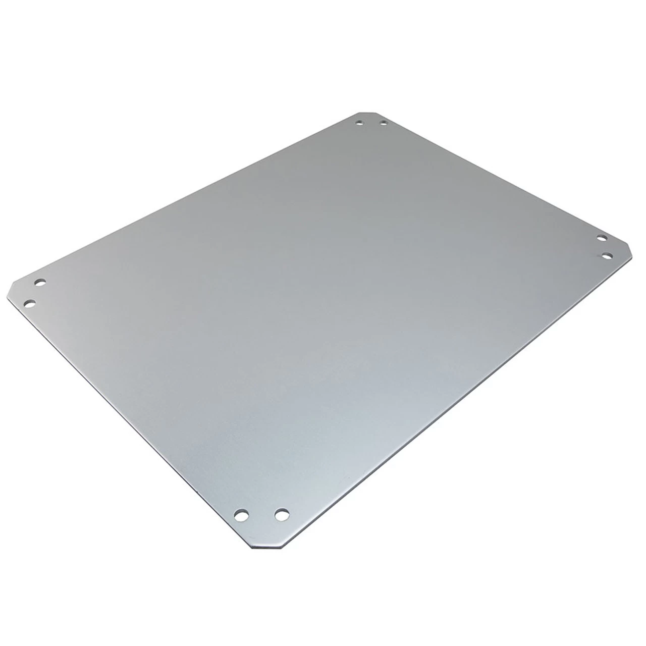 Aluminum Blank Mounting Plate, For 14X10X06 Enclosures 3 Aluminum Blank Mounting Plate, For 14X10X06 Enclosures