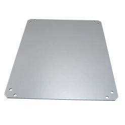 Aluminum Blank Mounting Plate, For 14X10X06 Enclosures 9 Aluminum Blank Mounting Plate, For 14X10X06 Enclosures -Server Cabinet Accessories 00406801 4 13136.1670872548