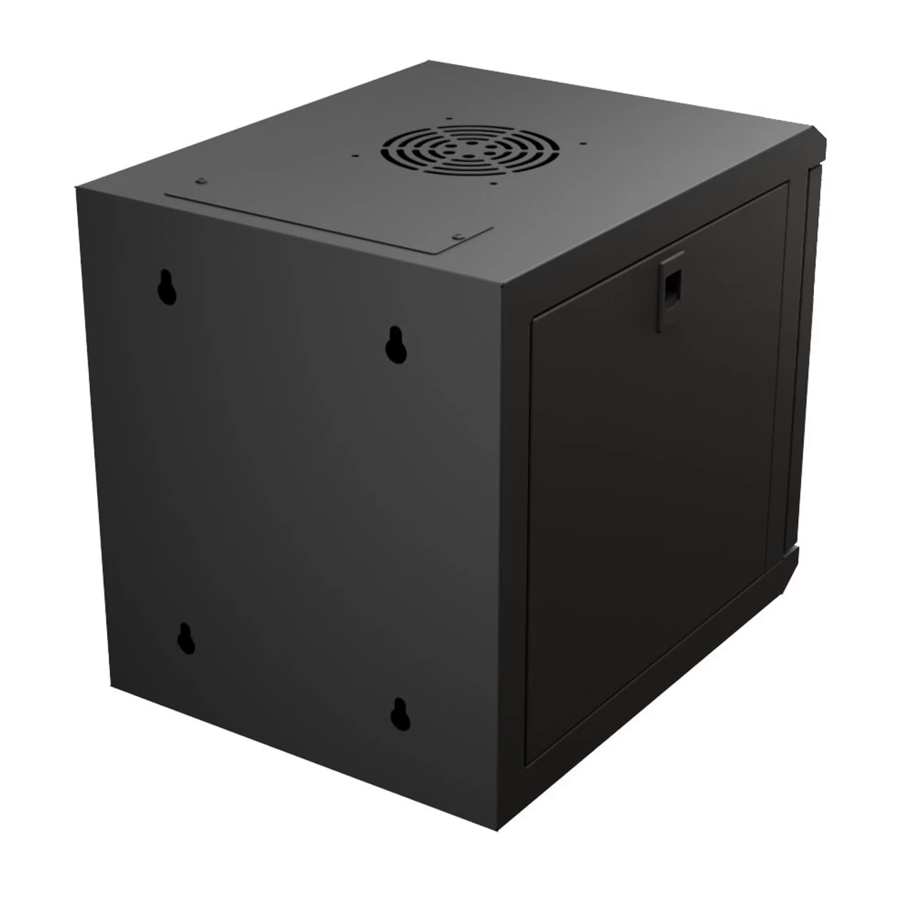 15.75 In Wall Mount Network Cabinet, 6U, Perforated, Black 7 15.75 In Wall Mount Network Cabinet, 6U, Perforated, Black - Image 6