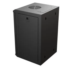 11.8 In Wall Mount Network Cabinet, 9U, Tempered Glass, Reversible, Black 11 11.8 In Wall Mount Network Cabinet, 9U, Tempered Glass, Reversible, Black -Server Cabinet Accessories 00406835 4 64466.1667324385