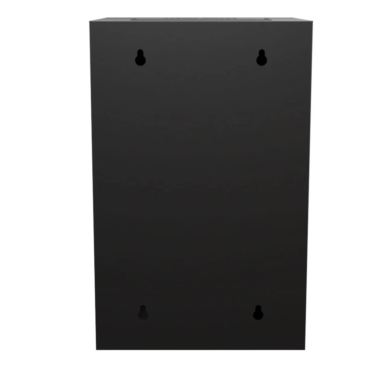 11.8 In Wall Mount Network Cabinet, 9U, Tempered Glass, Reversible, Black 7 11.8 In Wall Mount Network Cabinet, 9U, Tempered Glass, Reversible, Black - Image 5