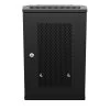 11.8 In Wall Mount Network Cabinet, 9U, Perforated, Black 2 11.8 In Wall Mount Network Cabinet, 9U, Perforated, Black -Server Cabinet Accessories 00406836 1 42953.1667324388