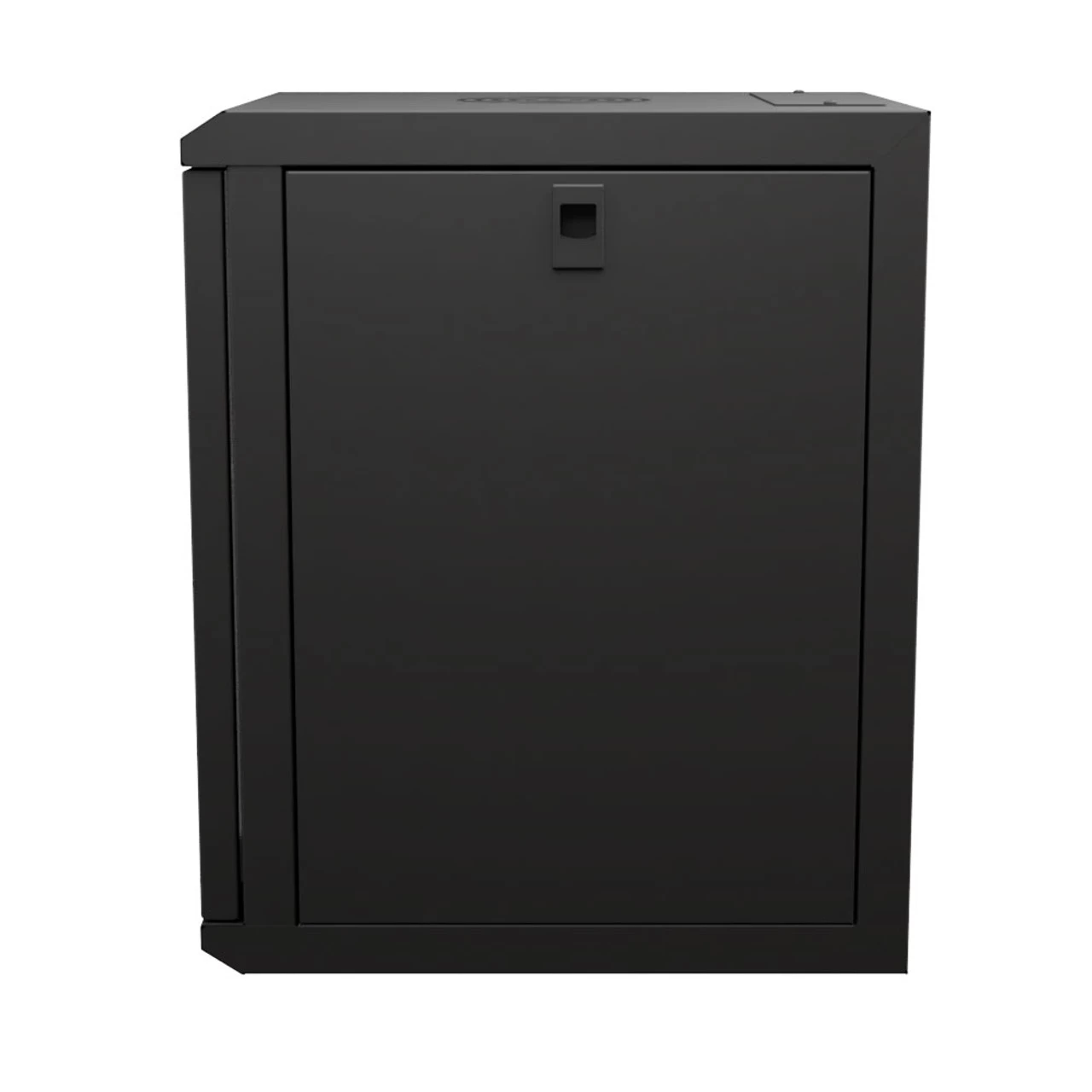 15.75 In Wall Mount Network Cabinet, 9U, Tempered Glass, Reversible, Black 5 15.75 In Wall Mount Network Cabinet, 9U, Tempered Glass, Reversible, Black - Image 3