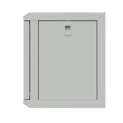 11.8 In Wall Mount Network Cabinet, 6U, Tempered Glass, Reversible, Gray 10 11.8 In Wall Mount Network Cabinet, 6U, Tempered Glass, Reversible, Gray -Server Cabinet Accessories 00406839 3 88438.1667324397