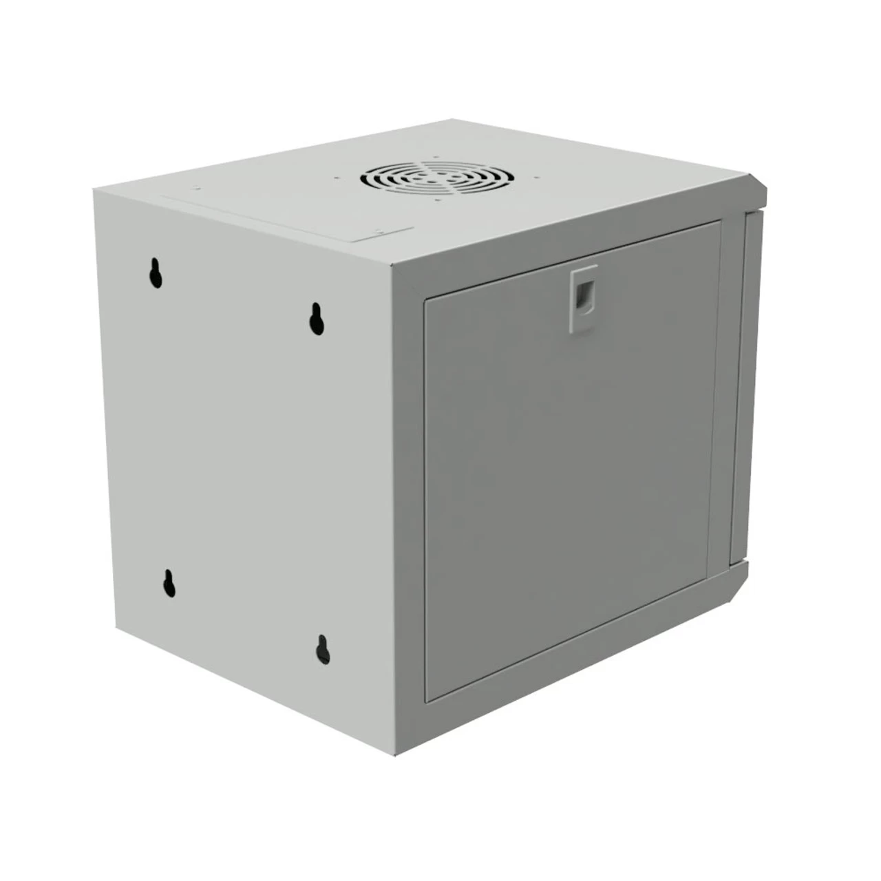 15.75 In Wall Mount Network Cabinet, 6U, Perforated, Gray 8 15.75 In Wall Mount Network Cabinet, 6U, Perforated, Gray - Image 6