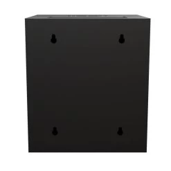 6U 10 Inch Network Server Cabinet, 11.8 Inch Deep, Perforated Door, Black, Wall Mountable, 2 X Shelves, 1 X Blank Panel 12 6U 10 Inch Network Server Cabinet, 11.8 Inch Deep, Perforated Door, Black, Wall Mountable, 2 X Shelves, 1 X Blank Panel -Server Cabinet Accessories 00406848 5 60021.1669666680