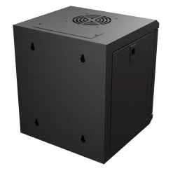 6U 10 Inch Network Server Cabinet, 11.8 Inch Deep, Perforated Door, Black, Wall Mountable, 2 X Shelves, 1 X Blank Panel 13 6U 10 Inch Network Server Cabinet, 11.8 Inch Deep, Perforated Door, Black, Wall Mountable, 2 X Shelves, 1 X Blank Panel -Server Cabinet Accessories 00406848 6 29107.1669666680