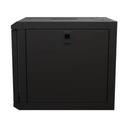 6U 10 Inch Network Server Cabinet, 15.75 Inch Deep, Glass Door, Black, Wall Mountable, 2 X Shelves, 1 X Blank Panel 10 6U 10 Inch Network Server Cabinet, 15.75 Inch Deep, Glass Door, Black, Wall Mountable, 2 X Shelves, 1 X Blank Panel -Server Cabinet Accessories 00406849 3 22578.1669060398