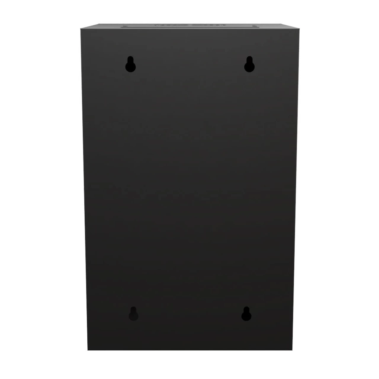 9U 10 Inch Network Server Cabinet, 11.8 Inch Deep, Glass Door, Black, Wall Mountable, 2 X Shelves, 1 X Blank Panel 7 9U 10 Inch Network Server Cabinet, 11.8 Inch Deep, Glass Door, Black, Wall Mountable, 2 X Shelves, 1 X Blank Panel - Image 5