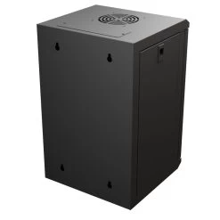 9U 10 Inch Network Server Cabinet, 11.8 Inch Deep, Perforated Door, Black, Wall Mountable, 2 X Shelves, 1 X Blank Panel 13 9U 10 Inch Network Server Cabinet, 11.8 Inch Deep, Perforated Door, Black, Wall Mountable, 2 X Shelves, 1 X Blank Panel -Server Cabinet Accessories 00406852 6 81972.1669666685
