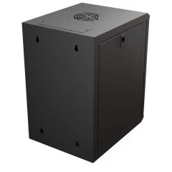 9U 10 Inch Network Server Cabinet, 15.75 Inch Deep, Glass Door, Black, Wall Mountable, 2 X Shelves, 1 X Blank Panel 13 9U 10 Inch Network Server Cabinet, 15.75 Inch Deep, Glass Door, Black, Wall Mountable, 2 X Shelves, 1 X Blank Panel -Server Cabinet Accessories 00406853 6 29934.1669060401