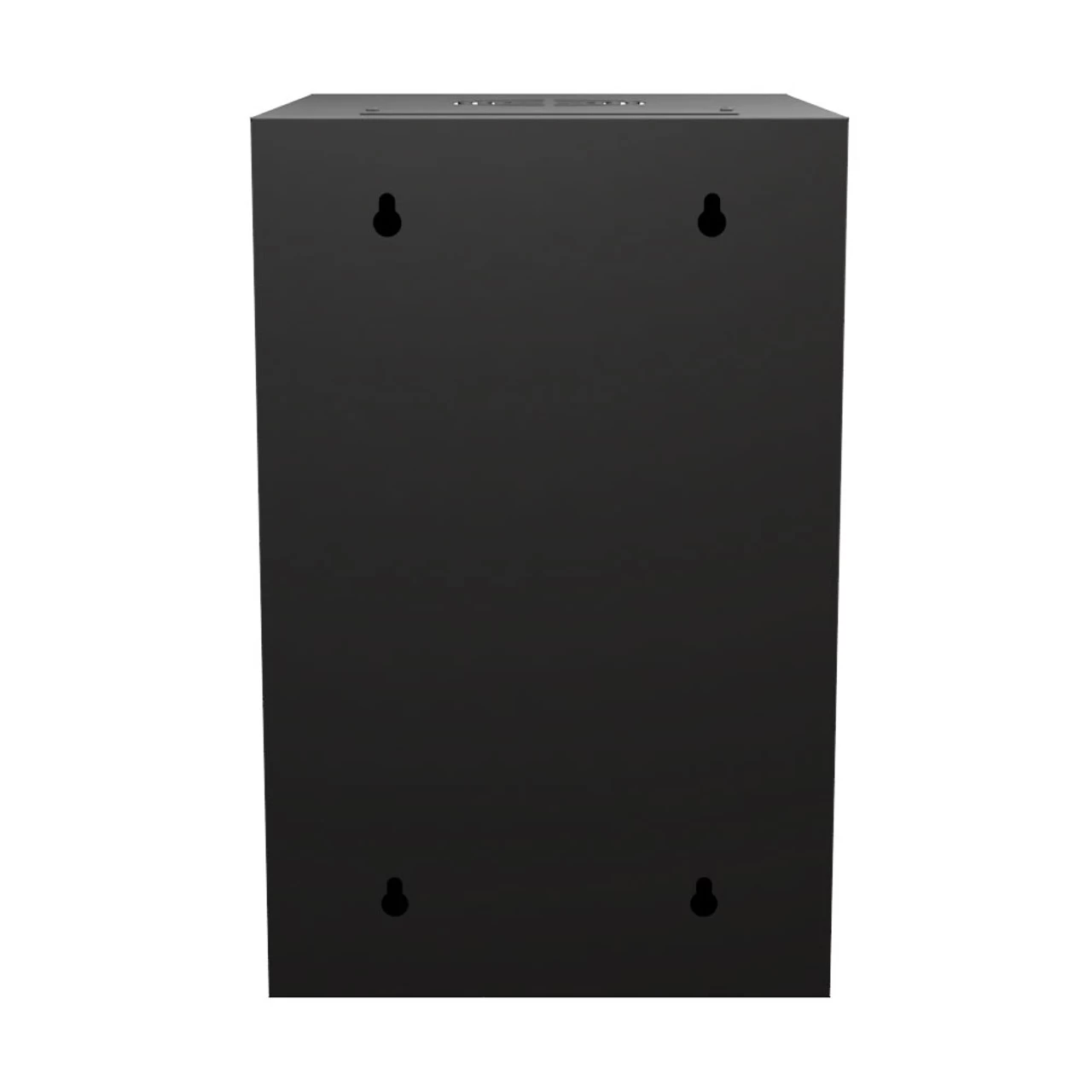 9U 10 Inch Network Server Cabinet, 15.75 Inch Deep, Perforated Door, Black, Wall Mountable, 2 X Shelves, 1 X Blank Panel 7 9U 10 Inch Network Server Cabinet, 15.75 Inch Deep, Perforated Door, Black, Wall Mountable, 2 X Shelves, 1 X Blank Panel - Image 5