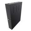 3U Vertical Wall Mount Enclosure, 24.6 Inch (625mm) To 27.5 Inch (700mm) Depth, Cold-rolled Steel, Black 1 3U Vertical Wall Mount Enclosure, 24.6 Inch (625mm) To 27.5 Inch (700mm) Depth, Cold-rolled Steel, Black -Server Cabinet Accessories 00406863 1 85019.1683156687