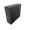 4U Vertical Wall Mount Enclosure, 12.7 Inch (325mm) To 15.7 Inch (400mm) Depth, Cold-rolled Steel, Black 1 4U Vertical Wall Mount Enclosure, 12.7 Inch (325mm) To 15.7 Inch (400mm) Depth, Cold-rolled Steel, Black -Server Cabinet Accessories 00406864 1 31509.1683156689