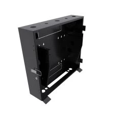 4U Vertical Wall Mount Enclosure, 12.7 Inch (325mm) To 15.7 Inch (400mm) Depth, Cold-rolled Steel, Black 8 4U Vertical Wall Mount Enclosure, 12.7 Inch (325mm) To 15.7 Inch (400mm) Depth, Cold-rolled Steel, Black -Server Cabinet Accessories 00406864 3 60365.1683156689