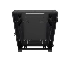4U Vertical Wall Mount Enclosure, 16.7 Inch (425mm) To 19.6 Inch (500mm) Depth, Cold-rolled Steel, Black 8 4U Vertical Wall Mount Enclosure, 16.7 Inch (425mm) To 19.6 Inch (500mm) Depth, Cold-rolled Steel, Black -Server Cabinet Accessories 00406865 3 37980.1683156691