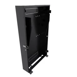 4U Vertical Wall Mount Enclosure, 32.4 Inch (825mm) To 35.4 Inch (900mm) Inch Depth, Cold-rolled Steel, Black 8 4U Vertical Wall Mount Enclosure, 32.4 Inch (825mm) To 35.4 Inch (900mm) Inch Depth, Cold-rolled Steel, Black -Server Cabinet Accessories 00406868 3 25353.1683156707