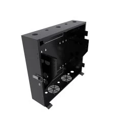 5U Vertical Wall Mount Enclosure, 12.7 Inch (325mm) To 15.7 Inch (400mm) Depth, Cold-rolled Steel, Black 8 5U Vertical Wall Mount Enclosure, 12.7 Inch (325mm) To 15.7 Inch (400mm) Depth, Cold-rolled Steel, Black -Server Cabinet Accessories 00406869 3 59891.1683156709