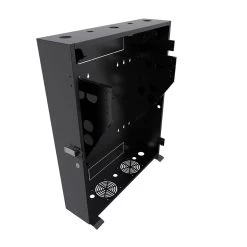 5U Vertical Wall Mount Enclosure, 20.6 Inch (525mm) To 23.6 Inch (600mm) Depth, Cold-rolled Steel, Black 8 5U Vertical Wall Mount Enclosure, 20.6 Inch (525mm) To 23.6 Inch (600mm) Depth, Cold-rolled Steel, Black -Server Cabinet Accessories 00406870 3 50235.1683156711