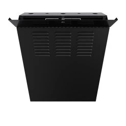 5U Vertical Wall Mount Enclosure, 20.6 Inch (525mm) To 23.6 Inch (600mm) Depth, Cold-rolled Steel, Black 9 5U Vertical Wall Mount Enclosure, 20.6 Inch (525mm) To 23.6 Inch (600mm) Depth, Cold-rolled Steel, Black -Server Cabinet Accessories 00406870 4 57183.1683156711