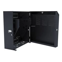 6U Vertical Wall Mount Enclosure, Cold-Rolled Steel, Black (RAL9005) 12.7 Inches (325mm) To 15.7 Inches (400mm) Switch Depth, CE Compliant 8 6U Vertical Wall Mount Enclosure, Cold-Rolled Steel, Black (RAL9005) 12.7 Inches (325mm) To 15.7 Inches (400mm) Switch Depth, CE Compliant -Server Cabinet Accessories 00406872 3 51756.1683572521